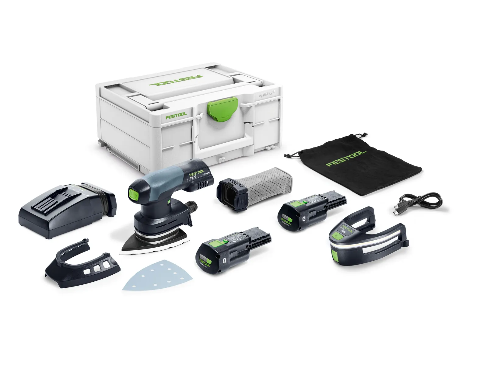 Ponceuse Delta sans fil Festool DTSC 400 3,0 I