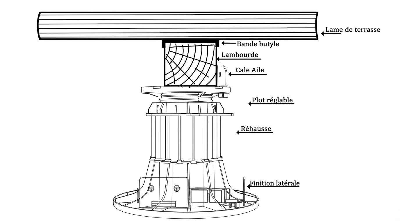 Plot réglable 90–150 mm 3