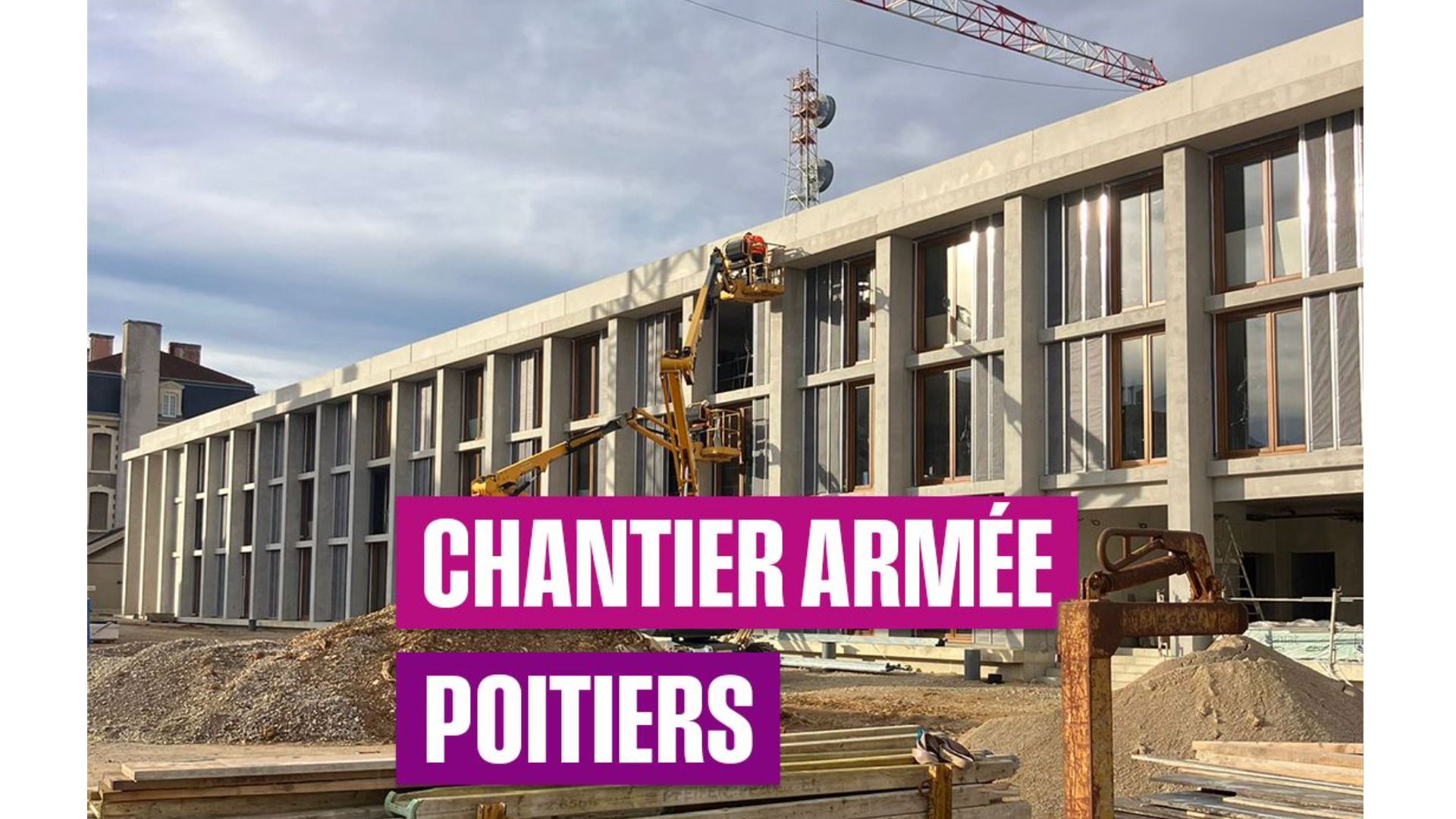 Hébergement militaire R+2 – Quartier Aboville