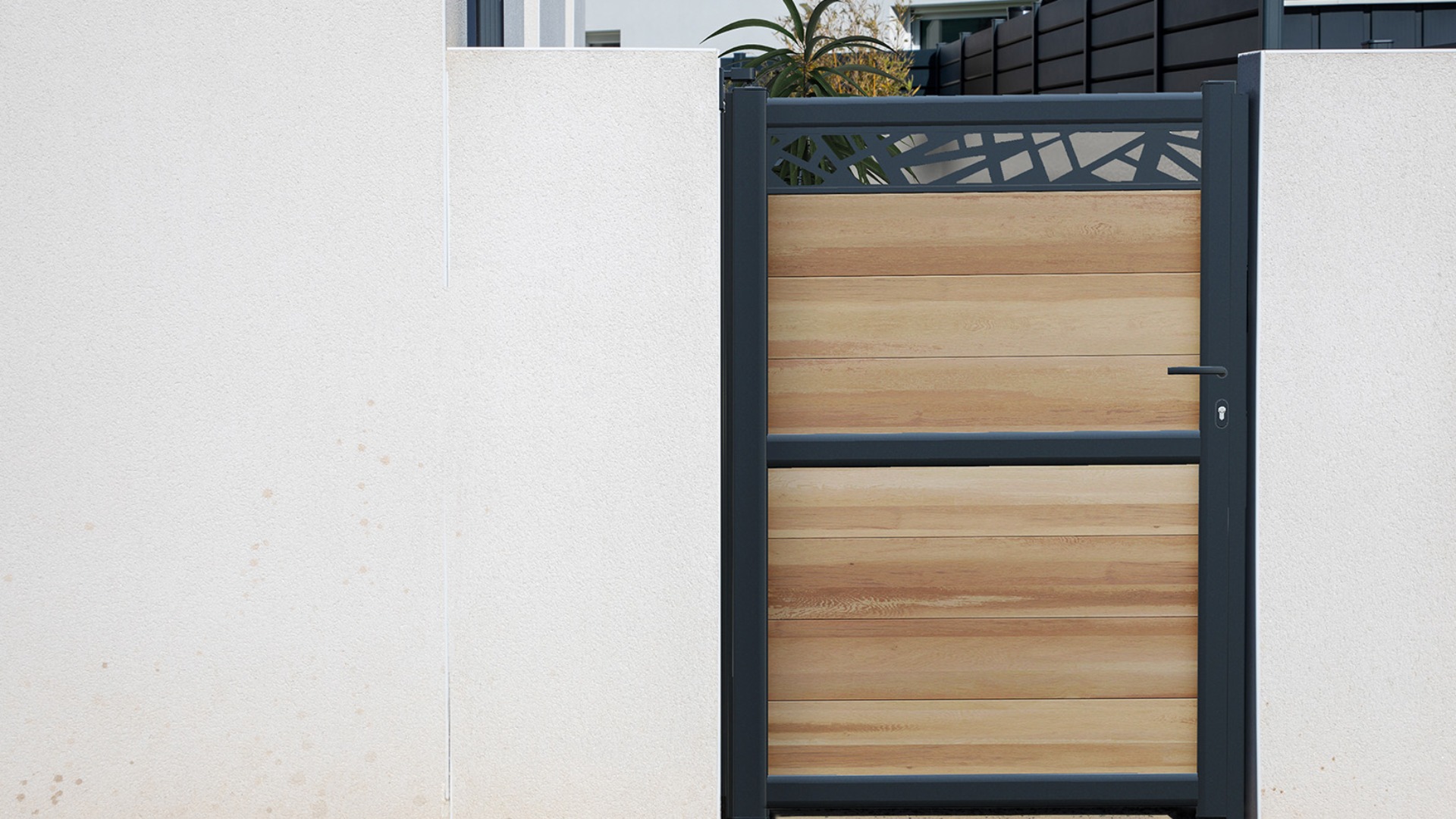 Tech•Sture® Decorative Pedestrian Gate