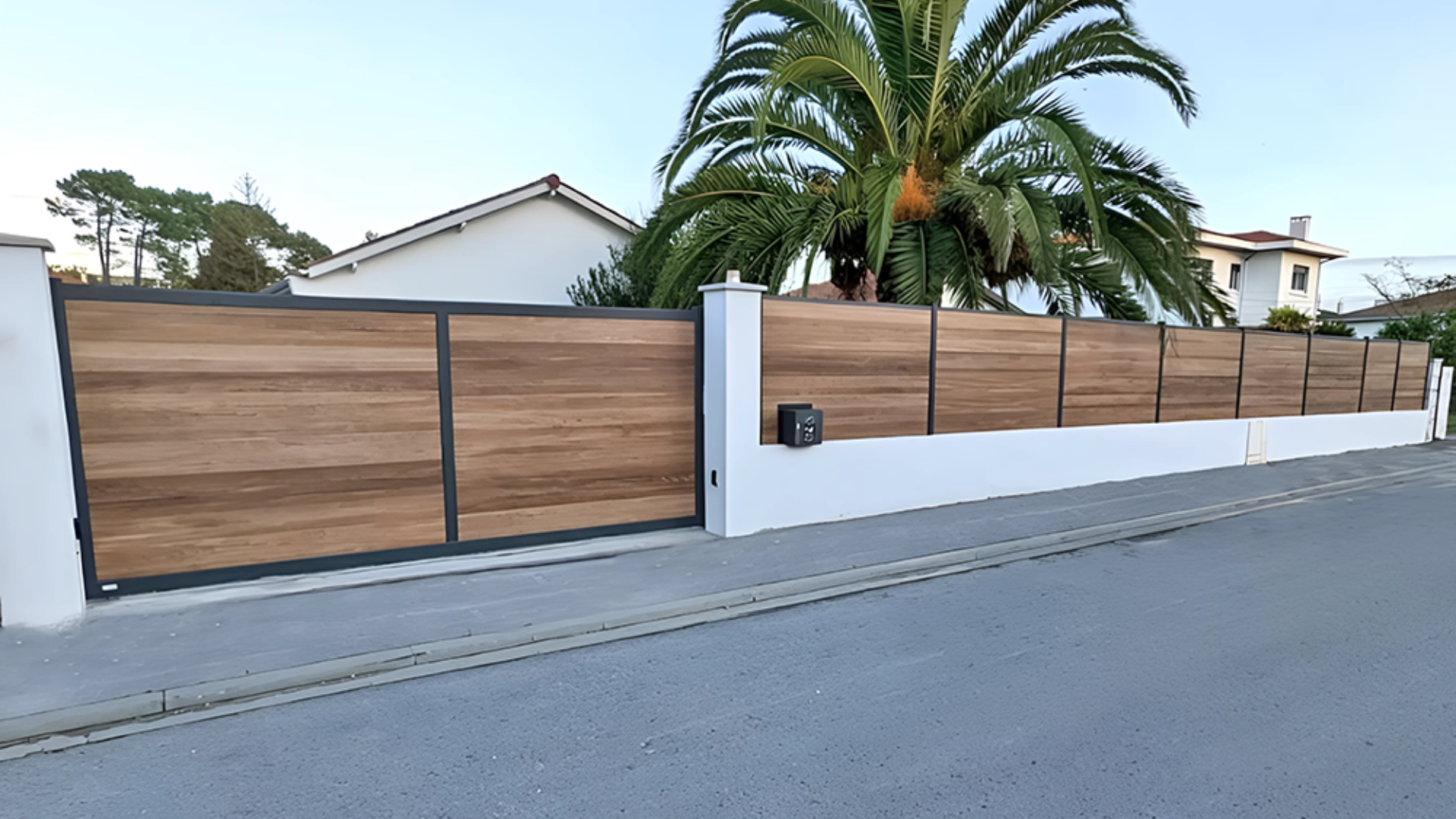 Portail Coulissant Plein Tech·Sture®