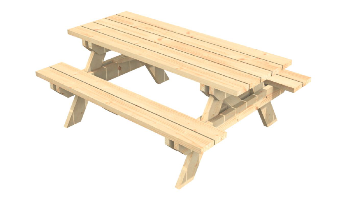 Table pique nique 