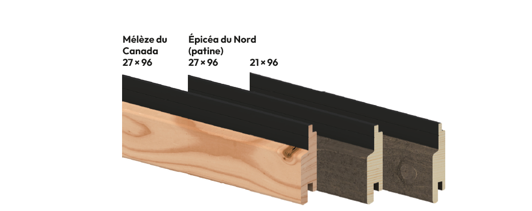 Porfilés rhombus Black Stripe