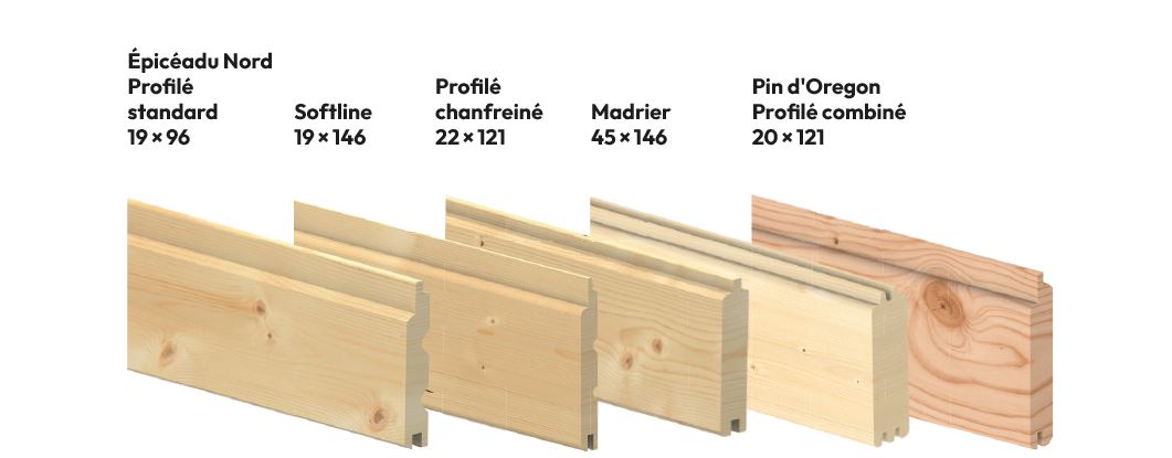 Bois profilés