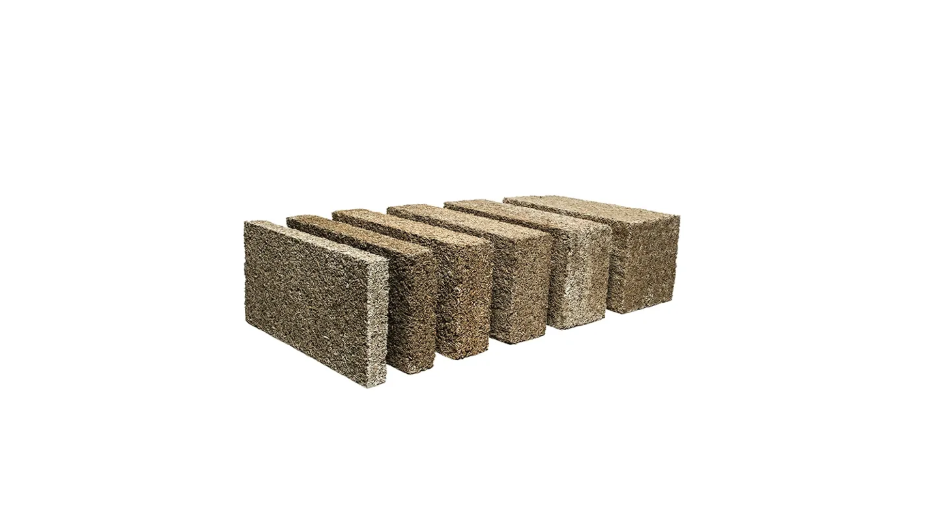 Bloc de chanvre autoportant IsoHemp - isolation naturelle - 60x30 cm