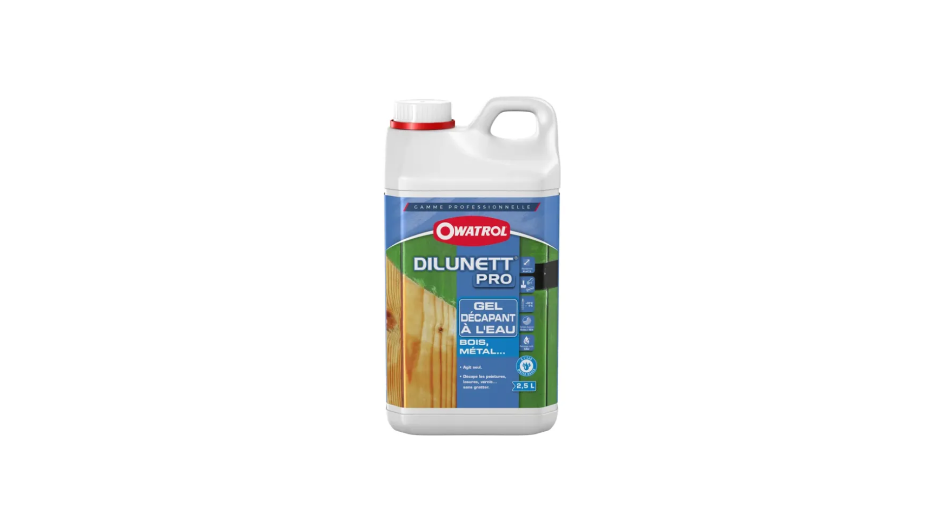 DILUNETT Pro® Décapant vernis bois 