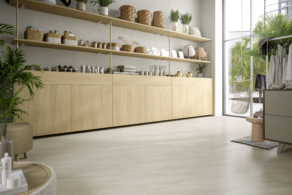 NatureSense Aqua 8/32 Kingsize Laminate Flooring Calvia Stone Sand