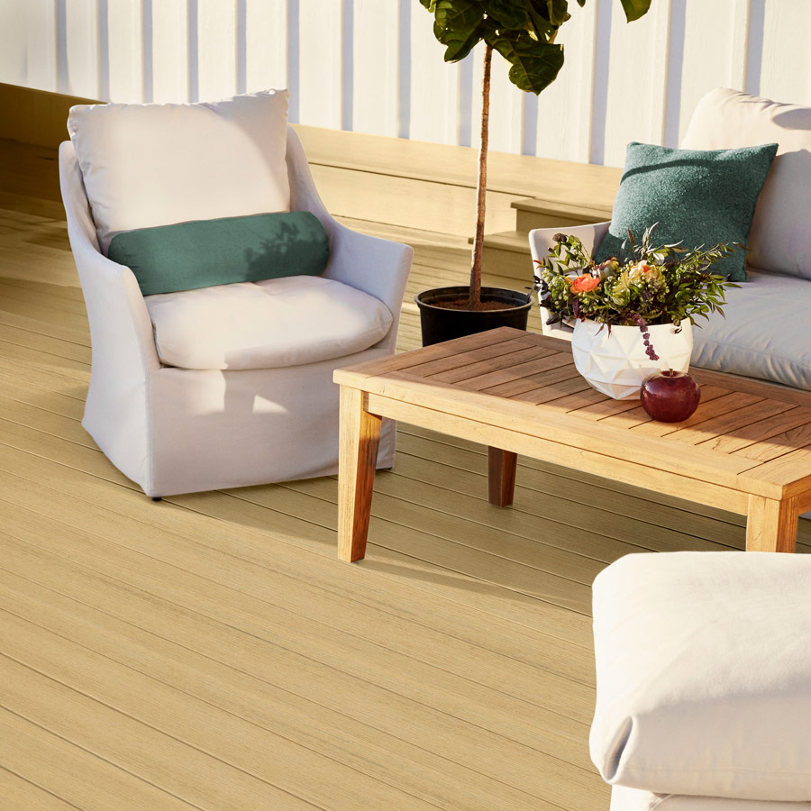 Terrasse composite Terrain+ Collection Natural White Oak